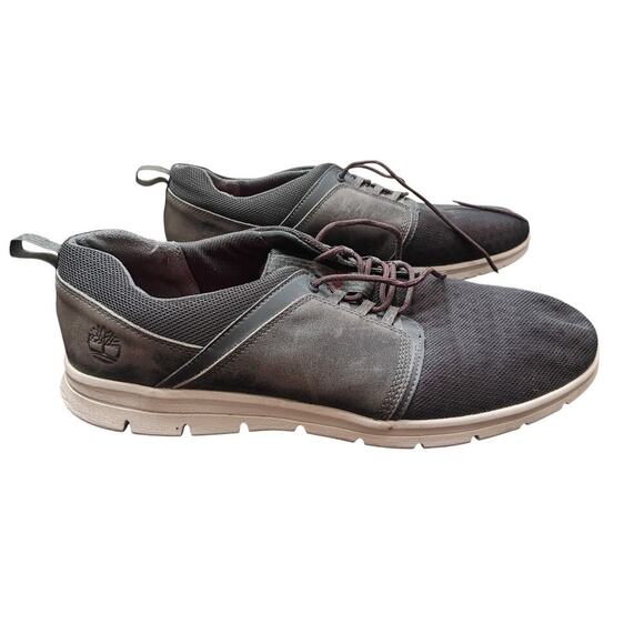 Timberland Graydon Gray Breathable Fabric Hoverlite Sneakers SZ 12 - Picture 4 of 15